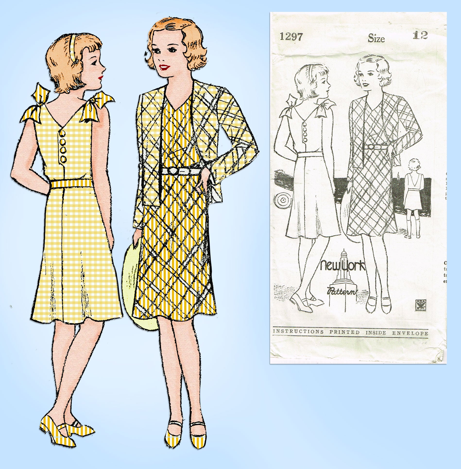 Vintage Sewing Patterns, Vogue UNCUT Sewing Pattern, 7121 Sewing Dress  Pattern, Vintage Sewing Pattern, 90s Sewing Pattern 