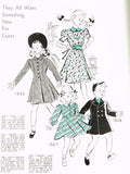New York 1326: 1940s Uncut Girls Coat & Hat Size 4 Vintage Sewing Pattern - Vintage4me2