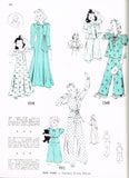 New York 1348: 1940s Uncut Little Girls Pajamas Size 10 Vintage Sewing Pattern