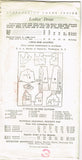 New York 1562: 1930s Uncut Misses Dress and Jacket Sz 42 B Vintage Sewing Pattern