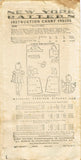 1940s Vintage New York Sewing Pattern 1728 Sweet Baby Girls Dress Size 1