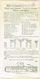1930s Vintage New York Sewing Pattern 219 Uncut Girls Playsuit & Tennis Dress 10