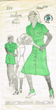 1930s Vintage New York Sewing Pattern 219 Uncut Girls Playsuit & Tennis Dress 10