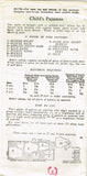 1930s Vintage New York Sewing Pattern 36 Uncut Toddlers 2 Piece Pajamas Size 6