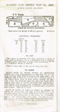 New York 4032: 1930s Rare Uncut Misses Slip Size 48 Bust Vintage Sewing Pattern