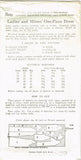 New York 414: 1930s Uncut Misses Slender Coat Sz 32 B Vintage Sewing Pattern