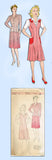1940s Original Vintage New York Sewing Pattern 629 Uncut WWII Jumper Suit 30 B