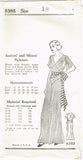 New York 8385: 1930s Rare Uncut Misses Beach Pajamas 36 B Vintage Sewing Pattern