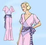 New York 8385: 1930s Rare Uncut Misses Beach Pajamas 36 B Vintage Sewing Pattern