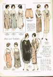 1920s VTG Pictorial Review Sewing Pattern 2347 Misses Flapper Kimono Robe Sz 38B