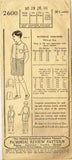 1920s Vintage Pictorial Review Patterns 2600 Boys Blouse & Short Trousers Sz 10