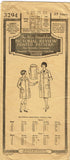 1920s Vintage Pictorial Review Sewing Pattern 3294 Uncut Toddler Girls Smock Sz6