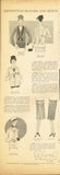 1920s Original Vintage Pictorial Review Pattern 3827 Misses Flapper Blouse Sz 36B