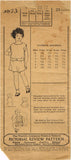 Pictorial Review 3873: 1920s Toddlers Sunsuit Romper Sz 4 Vintage Sewing Pattern - Vintage4me2