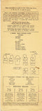 1920s Pictorial Review Sewing Pattern 5105 Junior Girls Flapper Suit Size 12 30B - Vintage4me2