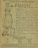 1920s Vintage Pictorial Review Sewing Pattern 5293 Baby Girls Easy Antique Slip - Vintage4me2
