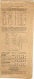 Pictorial Review 6144: 1930s Sweet Girls Party Dress Sz12 Vintage Sewing Pattern