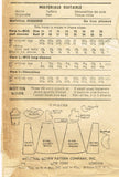 Pictorial Review 7590: 1930s Misses Graduation Gown Sz 32 B Vintage Sewing Pattern