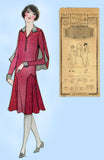 Pictorial Review 2942: 1920s Misses Flapper Dress Sz 35 B Vintage Sewing Pattern - Vintage4me2