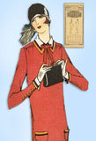 1920s VTG Pictorial Review Sewing Pattern 2994 Uncut Misses Flapper Dress Sz 38B - Vintage4me2
