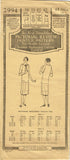 1920s VTG Pictorial Review Sewing Pattern 2994 Uncut Misses Flapper Dress Sz 38B - Vintage4me2