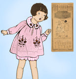 Pictorial Review 3567: 1920s Toddler Girls Bloomer Dress Sz 6 VTG Sewing Pattern