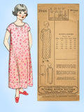 Pictorial Review 3946: 1920s Sweet Girls Nightgown Sz6 Vintage Sewing Pattern
