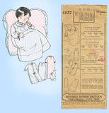 1920s Pictorial Review Sewing Pattern 4137 Infant Layette with Christening Dress - Vintage4me2