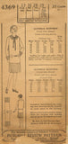 Pictorial Review 4369: 1920s Teen Girls Flapper Dress 31B Vintage Sewing Pattern - Vintage4me2