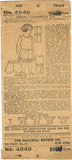 1910s Rare Vintage Pictorial Review Sewing Pattern 4649 Toddler Girls Slip Sz 3 - Vintage4me2
