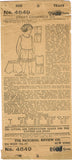 1910s Rare Vintage Pictorial Review Sewing Pattern 4649 Toddler Girls Slip Sz 3 - Vintage4me2
