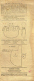 1920s Uncut Pictorial Review Minute Maid Apron Fits All Vintage Sewing Pattern