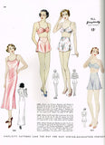 Simplicity 2288: 1930s Misses Bra & Panties Size 38 Bust Vintage Sewing Pattern