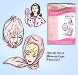 Sew Knit 209: 1960s Uncut Womens Hair Do Saver Windscarf Vintage Sewing Pattern
