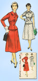 1950s Vintage Simplicity Sewing Pattern 1029 Uncut Misses Peplum Suit Size 12