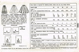 1950s Vintage Simplicity Sewing Pattern 1033 Uncut Easy Misses Skirt Set Sz 24 W