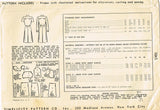 1940s Original Vintage Simplicity Pattern 1046 Uncut WWII Dress w Side Buttons