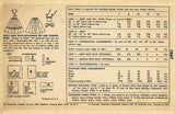 1950s Vintage Simplicity Sewing Pattern 1067 Uncut Simple Girls Skirt Size 7