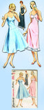 1950s Vintage Simplicity Sewing Pattern 1101 Uncut Misses Slip Set Size 14 32B