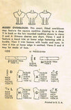 1950s Vintage Simplicity Sewing Pattern 1126 Uncut Misses Evening Blouse Size 14