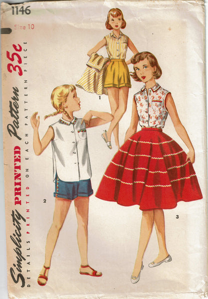 Vintage cheap shorts pattern