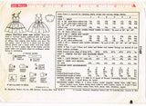 1950s Vintage Simplicity Sewing Pattern 1149 Baby Girls Dress & Topper Size 1