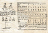 1950s VTG Simplicity Sewing Pattern 1158 Misses Rockabilly Cocktail Dress Sz 30B