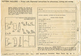 1940s Vintage Simplicity Sewing Pattern 1158 Baby Carriage Suit & Sleeping Mat