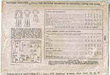 1940s Original Vintage Simplicity Pattern 1230 Cute Misses Pajamas Size 36 Bust