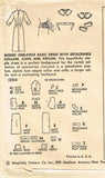 1950s Vintage Simplicity Sewing Pattern 1264 Misses Accessory Dress Size 14 32B