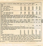 1950s Vintage Simplicity Sewing Pattern 1264 Misses Accessory Dress Size 14 32B