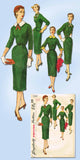 1950s Vintage Simplicity Sewing Pattern 1264 Misses Accessory Dress Size 14 32B