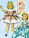 1950s Vintage Simplicity Sewing Pattern 1336 15in Sweet Sue Doll Clothes