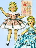 1950s Vintage Simplicity Sewing Pattern 1336 Uncut 18in Sweet Sue Doll Clothes